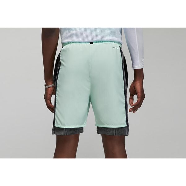 Spodenki męskie nike air jordan dri-fit sport statement shorts mint foam. Zielone krótkie spodenki sportowe męskie Nike, m, bez wzorów, dri-fit (nike). Za 269.00 zł.
