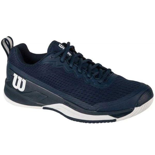 Męskie Buty Tenisowe Rush Pro 4.5. Niebieskie trekkingi męskie Wilson, tenisowe. Za 747.99 zł.