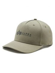 Alpha Industries Czapka z daszkiem 126912 Zielony. Zielone rękawiczki męskie Alpha Industries, bez wzorów, z bawełny. Za 79.99 zł.