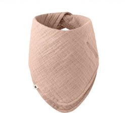 Bibs BIBS BANDANA BIB 100% GOTS organic cotton, BLUSH. Różowe śliniaki dla dzieci Bibs, bez wzorów. Za 46.64 zł.