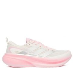 Buty do biegania adidas. Białe obuwie sportowe damskie Adidas, bez wzorów, do biegania. Za 569.99 zł.