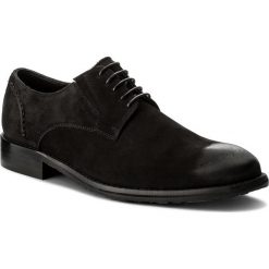 Półbuty KAZAR - Owen 31190-03-00 Czarny. Czarne półbuty na co dzień męskie Kazar, z nubiku. W wyprzedaży za 289.00 zł.