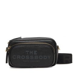 Torebka Marc Jacobs. Czarne listonoszki damskie Marc Jacobs, bez wzorów, bez dodatków. Za 959.99 zł.