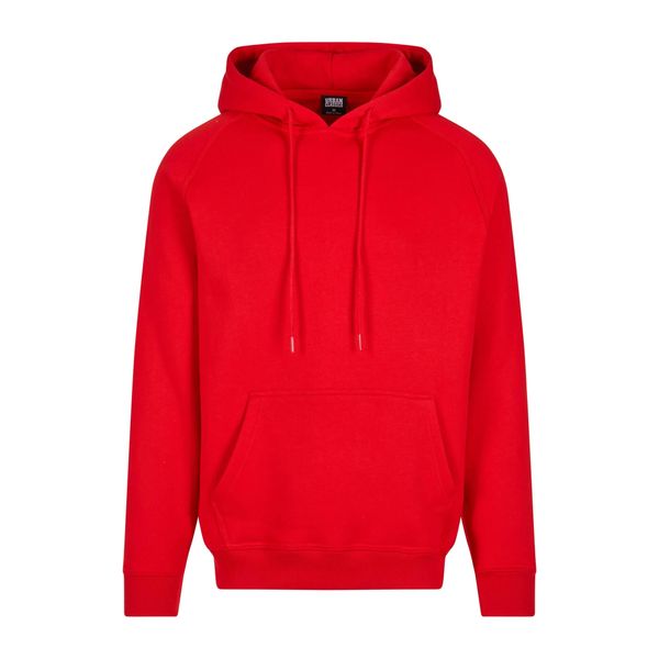 Męska Bluza Z Kapturem. Czerwone bluzy męskie Urban Classics, m, bez wzorów, z kapturem. Za 154.99 zł.