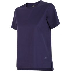 T-shirt damski TSD290 - ciemny fiolet. T-shirty damskie marki 4f. W wyprzedaży za 49.99 zł.