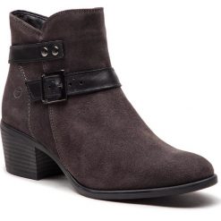 Botki TAMARIS - 1-25010-21 Anthracite/Blk 247. Kozaki damskie Tamaris. W wyprzedaży za 189.00 zł.