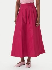 Marella Spódnica trapezowa Eburnea 2615101032 Różowy Regular Fit. Czerwone spódnice damskie Marella, bez wzorów, z syntetyku, trapezowe. Za 439.99 zł.