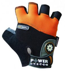 Rękawiczki fitness damskie Power-System Fit Gir. Czerwone rękawiczki damskie Power System, bez wzorów, z lycry. Za 50.00 zł.