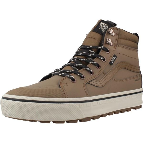 Buty VANS MTE SK8-HI WATERPROOF Brązowy. Brązowe trekkingi męskie Vans, trekkingowe. Za 521.10 zł.