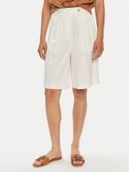 ViCOLO Bermudy TB1568 Écru Regular Fit. Szorty damskie ViCOLO, s, bez wzorów, z materiału. Za 279.99 zł.