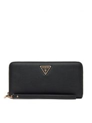 Guess Portfel Talent Slg SWNG96 69146 Czarny. Czarne portfele damskie Guess, z aplikacjami, ze skóry. Za 229.99 zł.