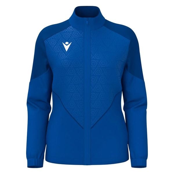 Damska bluza dresowa Macron Artemis. Niebieskie bluzy damskie Macron, m, bez wzorów, z dresówki, bez kaptura. Za 242.00 zł.