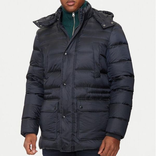 Kurtka GEOX M4626A Niebieski. Niebieskie kurtki męskie Geox, m, bez wzorów, z tkaniny, bez kaptura. Za 881.99 zł.