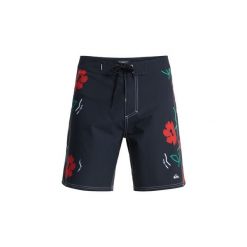 Spodenki boardshort dla Mężczyzn SURFSILK ARCH 18" Czarny. Czarne szorty męskie Quiksilver, m, bez wzorów, z elastanu. Za 299.99 zł.