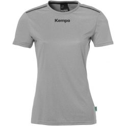 Damski jersey Kempa Poly. Szare koszulki sportowe damskie Kempa, bez wzorów, z jersey, sportowe, bez kołnierzyka. Za 108.00 zł.