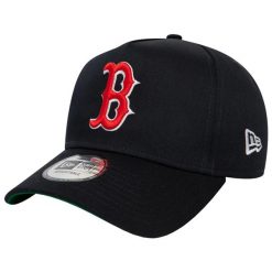 Czapka z daszkiem męska New Era MLB 9FORTY Boston Red Sox World Series Patch Cap. Niebieskie czapki i kapelusze męskie New Era, bez wzorów, z poliesteru, sportowe. Za 159.99 zł.