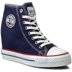 Sneakersy BIG STAR - U274902 Navy. Półbuty damskie marki Big Star. W wyprzedaży za 89.00 zł.