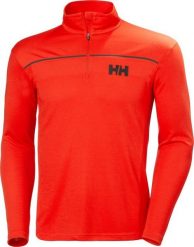Helly Hansen Bluza męska HP 1/2 Zip Pullover Alert Red r. XL (30208_222). Czerwone bluzy męskie Helly Hansen, m, bez wzorów, bez kaptura. Za 369.99 zł.