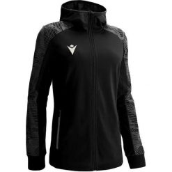 Bluza damska Macron Aphrodite. Czarne bluzy sportowe damskie Macron, m, bez wzorów, z materiału, bez kaptura, na fitness i siłownię. Za 296.50 zł.