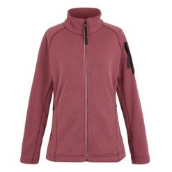 Damska Bluza Polarowa Liliena. Czerwone bluzy damskie Regatta, bez wzorów, z polaru, bez kaptura, trekkingowe. Za 87.99 zł.