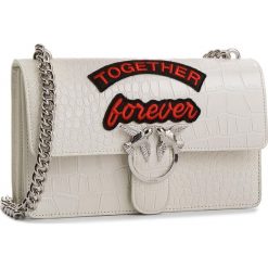 Torebka PINKO - Love Together Forever PE 18 PLTT 1P212R Y4HM White Z04. Listonoszki damskie Pinko. Za 1,375.00 zł.
