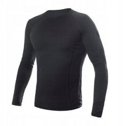 Bluza termoaktywna Sensor Merino Air Tee LS - black. Czarne bluzy damskie Smartwool, bez wzorów, bez kaptura. Za 381.16 zł.