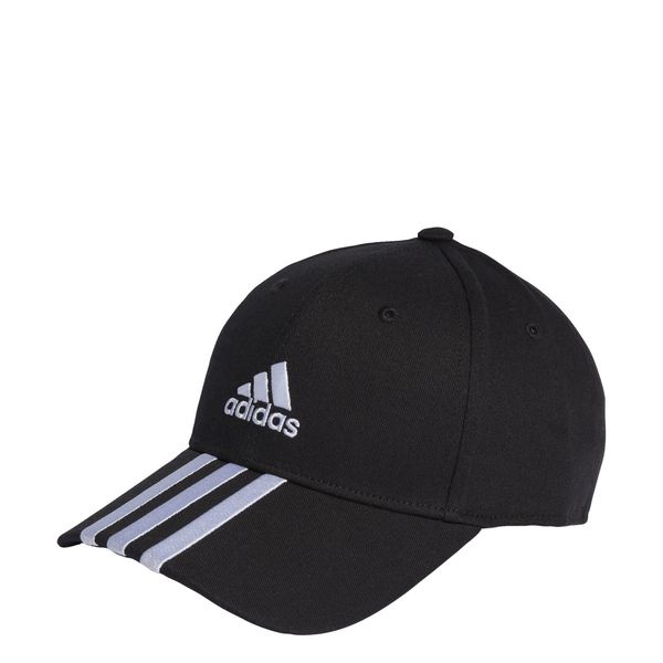 Czapka 3-Stripes Cotton Twill Baseball. Białe czapki i kapelusze męskie Adidas, bez wzorów, z bawełny, klasyczne. Za 79.00 zł.