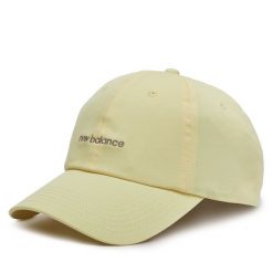 Czapka z daszkiem New Balance. Żółte czapki i kapelusze damskie New Balance, bez wzorów. Za 69.99 zł.