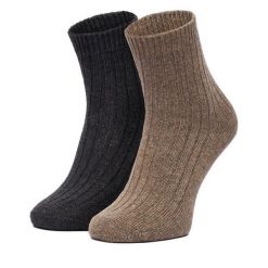 Skarpety długie Nine West. Brązowe skarpety damskie Nine West, bez wzorów. Za 39.99 zł.