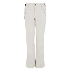 Spodnie narciarskie dla kobiet Protest Lole Softshell. Białe spodnie materiałowe damskie Protest, bez wzorów, z softshellu. Za 474.00 zł.
