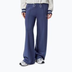 Spodnie treningowe Cardio Bunny Wide Leg. Niebieskie spodnie sportowe damskie Cardio Bunny, m, bez wzorów, z elastanu, na fitness i siłownię. Za 169.99 zł.
