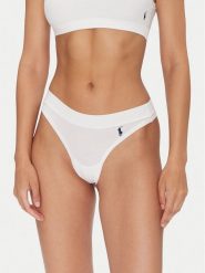 Polo Ralph Lauren Stringi 4P0511 Biały. Białe stringi damskie Polo Ralph Lauren, m, bez wzorów, z bawełny. Za 119.99 zł.