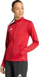 Bluza damska adidas Entrada 26 Track czerwona JZ6601 XL. Czerwone bluzy damskie Adidas, xl, bez wzorów, bez kaptura. Za 178.99 zł.