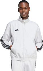Adidas Bluza męska adidas Tiro WV TT Q3 biała JW0233 S. Białe bluzy męskie Adidas, m, bez wzorów, bez kaptura. Za 266.75 zł.