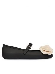 Melissa Baleriny Melissa Soft Ballerina Petals Ad 37820 Czarny. Czarne baleriny damskie Melissa, bez wzorów, z tworzywa sztucznego, bez obcasa. Za 398.99 zł.
