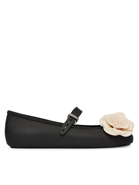 Melissa Baleriny Melissa Soft Ballerina Petals Ad 37820 Czarny. Czarne baleriny damskie Melissa, bez wzorów, z tworzywa sztucznego, bez obcasa. Za 330.99 zł.