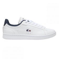 Buty sportowe męskie Lacoste Carnaby Set 224 7 Sma. Białe buty sportowe męskie Lacoste, bez zapięcia. Za 429.00 zł.