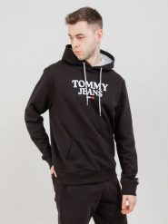 Tommy Hilfiger Bluza męska Tommy Hilfiger DM0DM12941-BDS - S. Bluzy męskie Tommy Hilfiger, m, bez wzorów, bez kaptura. Za 329.00 zł.