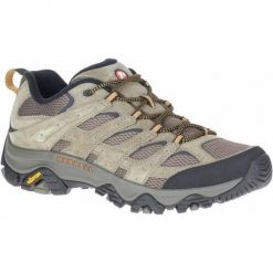 Buty trekkingowe męskie Merrell Moab 3. Brązowe trekkingi męskie Merrell, trekkingowe. Za 592.00 zł.