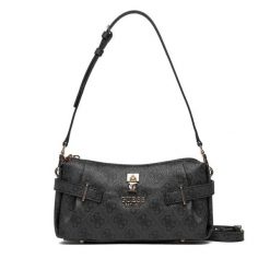 Torebka Guess. Szare torebki do ręki damskie Guess, z aplikacjami, klasyczne, bez dodatków. Za 549.99 zł.