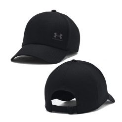 Czapka z daszkiem unisex UNDER ARMOUR ArmourVent Adjustable Cap. Czarne czapki i kapelusze męskie Under Armour, bez wzorów, sportowe. Za 83.99 zł.