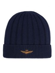 Aeronautica Militare Czapka 262CU0098UL00485 Granatowy. Niebieskie rękawiczki męskie Aeronautica Militare, na zimę, bez wzorów, z bawełny. Za 179.99 zł.