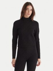 MICHAEL Michael Kors Golf MF5619YJWV Czarny Slim Fit. Czarne swetry damskie MICHAEL Michael Kors, xl, bez wzorów, z syntetyku, bez kołnierzyka, bez ramiączek, bez kaptura. Za 659.99 zł.