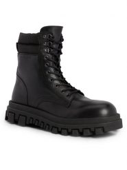 Tommy Jeans Trapery Tjm Elevated Outsole Boot EM0EM01251 Czarny. Czarne śniegowce i trapery męskie Tommy Jeans, z jeansu, bez zapięcia. Za 449.99 zł.