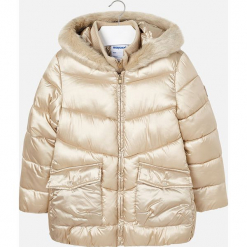 Mayoral - Kurtka dziecięca 128-167 cm. Szare kurtki i płaszcze dla dziewczynek Mayoral, z materiału. Za 269.90 zł.