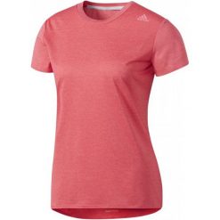 Adidas Koszulka Sn Ss Tee W Super Pink L. Różowe koszulki sportowe damskie Adidas, ze skóry. W wyprzedaży za 117.00 zł.