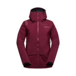 Damska kurtka wodoodporna La Sportiva Sender GTX Performance. Brązowe kurtki damskie La Sportiva, l, bez wzorów, z gore-texu, bez kaptura. Za 2,685.40 zł.
