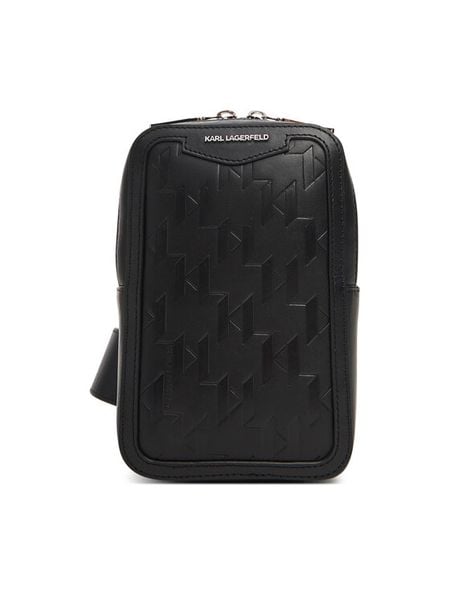 KARL LAGERFELD Saszetka A3M30179 Czarny. Czarne saszetki męskie KARL LAGERFELD, ze skóry. Za 699.99 zł.