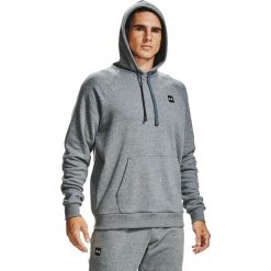 Bluza sportowa męska Under Armour Rival Fleece Hoodie. Szare bluzy męskie Under Armour, m, bez wzorów, bez kaptura. Za 139.99 zł.