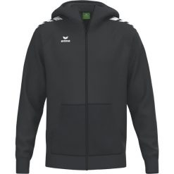 Kurtka z kapturem Erima Cmpt Wings Black Junior. Czarne kurtki damskie 575 FACTORY, m, bez wzorów, z materiału, z kapturem. Za 307.45 zł.